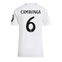 Real Madrid Eduardo Camavinga #6 Kotipaita Naiset 2024-25 Lyhythihainen